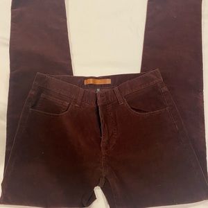 Joe’s corduroy jeans. Color - Bordeaux. Size 30.
